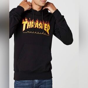 Black Thrasher Magazine Hoodie Men’s Small